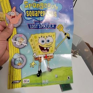 Game Nintendo Gameboy Color Bob SquarePants Lost Spatula whit booklet original